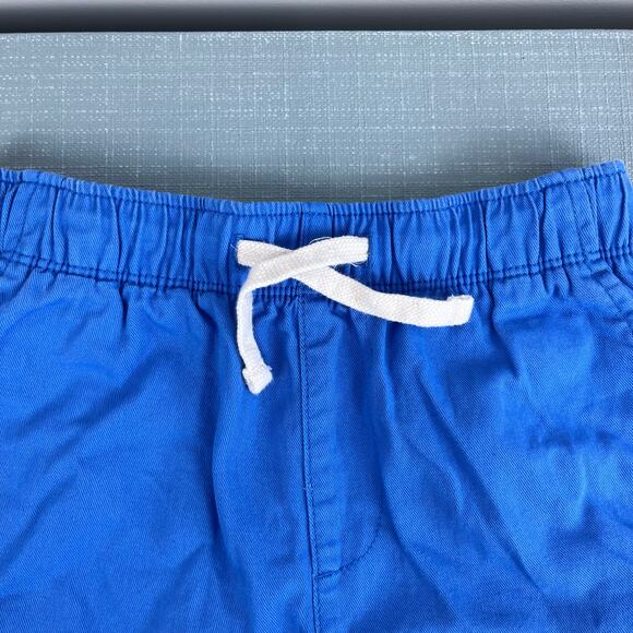 J. Crew Boys Drawstring Twill Dock Short Blue 6 - Picture 2 of 6